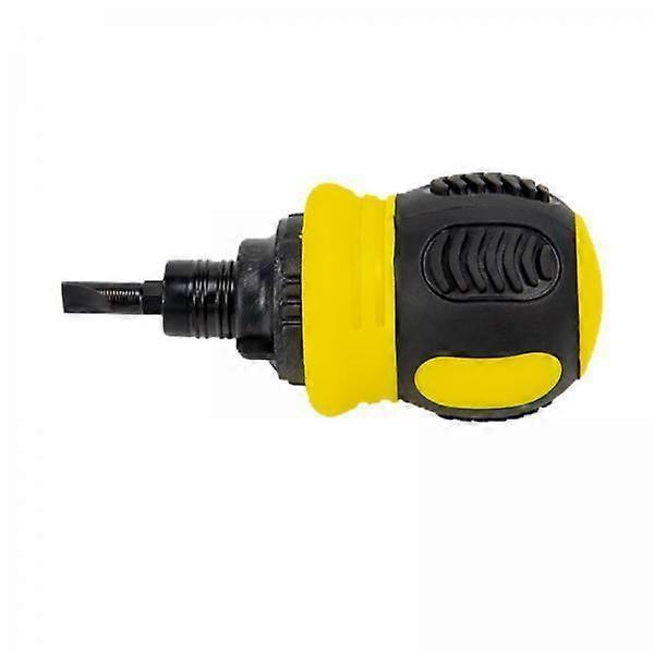 2-4pack Ratcheting Screwdriver Set Hand Tools CRV 2in1 Phillips Slotted Pocket