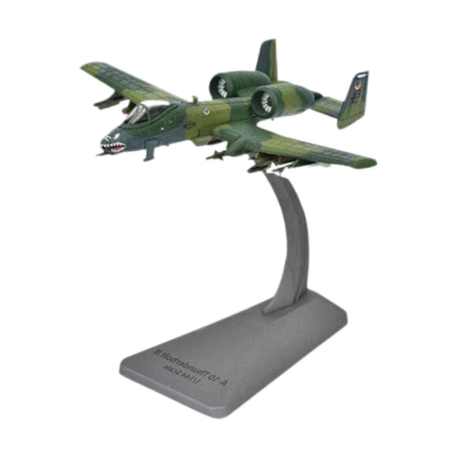 1/144 Scale Fighter Aircraft Model Diecast Plane Model for Shelf Countertop