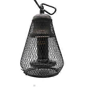 150W Haustierheizung Warme Lampe mit kaufester Schnur Reptil Keramiklampe, Katzen Hunde & Vögel Käfig Anti-Verbrühungs-Lampenschirm jy -a