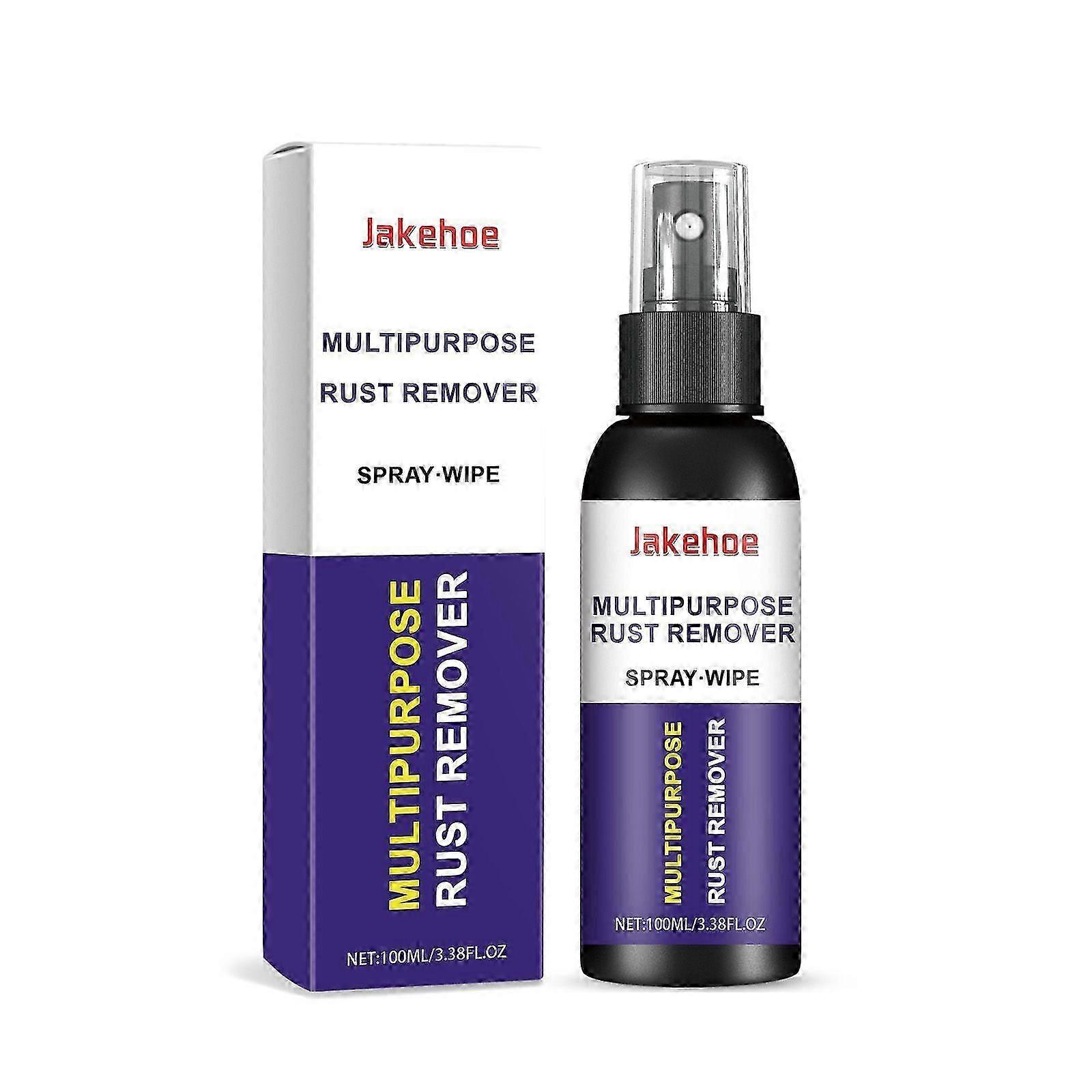 Multi-purpose rust removal spray Metal decontamination and yellowing and rust removal protective rust remover spray