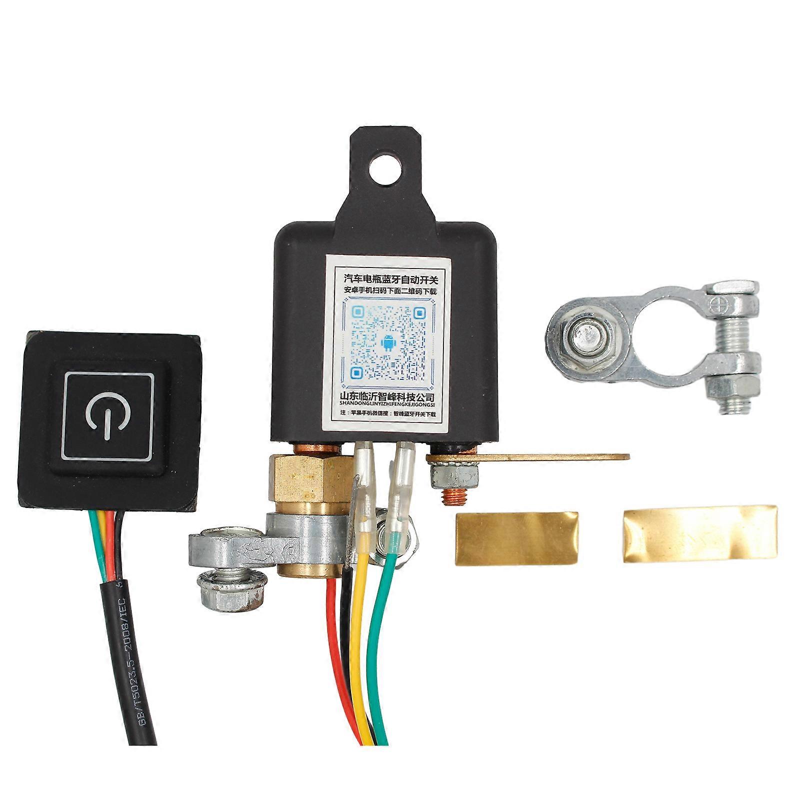 Car Battery Isolator Bluetooth-compatible Automatic Power-Off Switch Anti-Theft- Intelligent Protector Car Accessories Multicolor