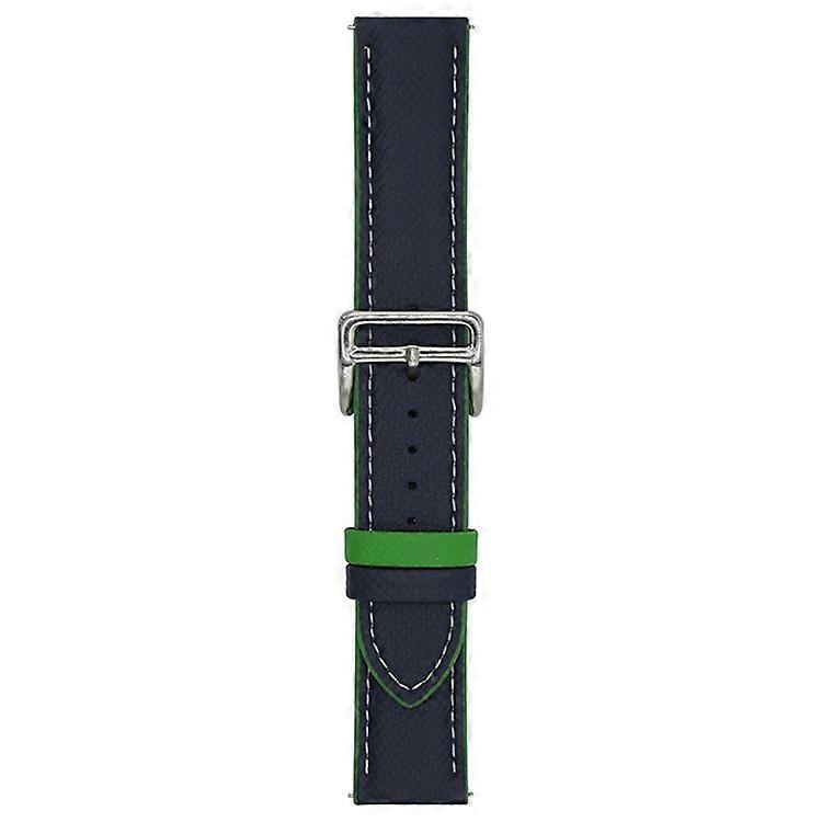Dual Color Leather Bands Compatible For Huawei Watch GT 5 41mm Watchbands 18mm Universal Wrist Strap