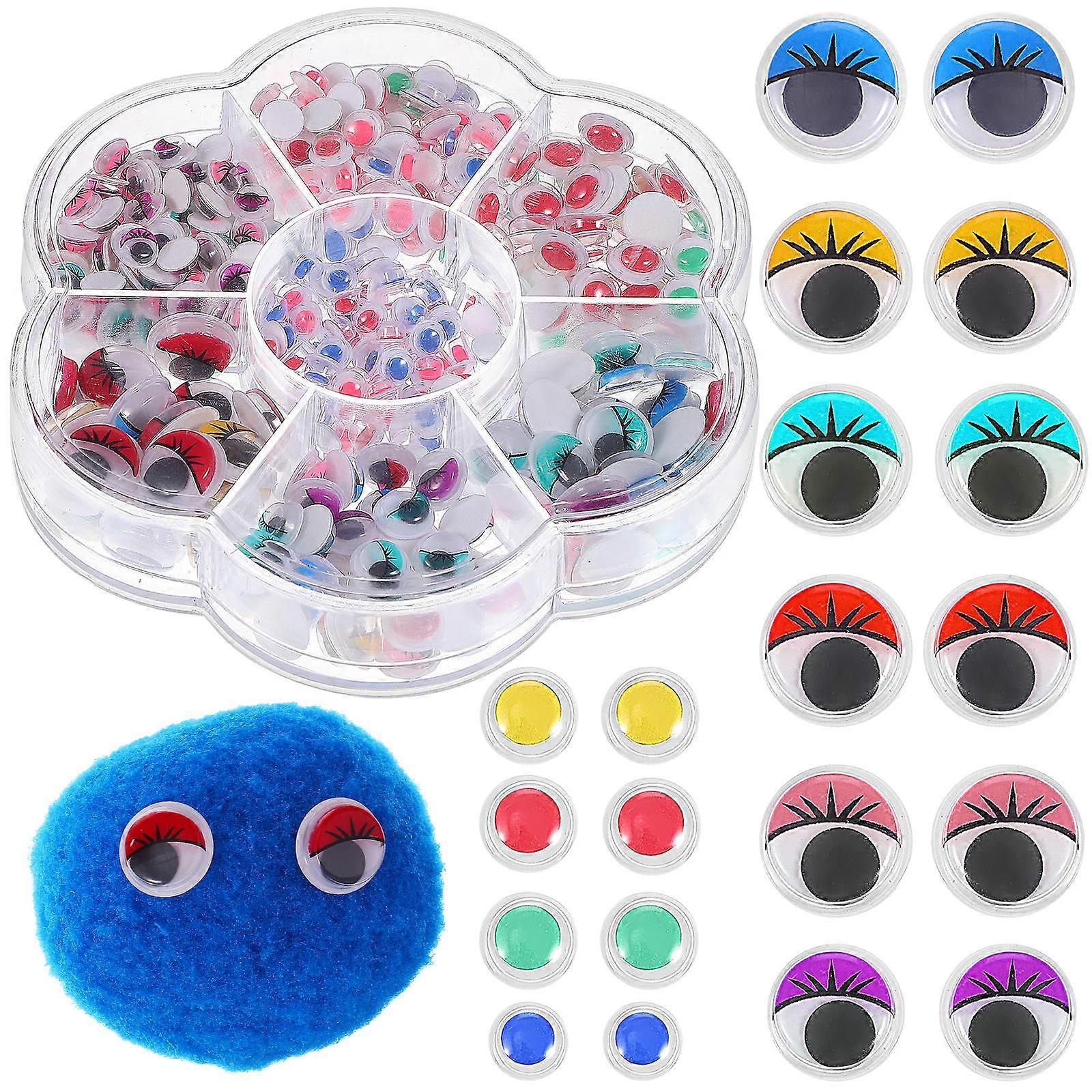 Versatile Adhesive Eyes, Small Stick Eyes for Customizing Objects