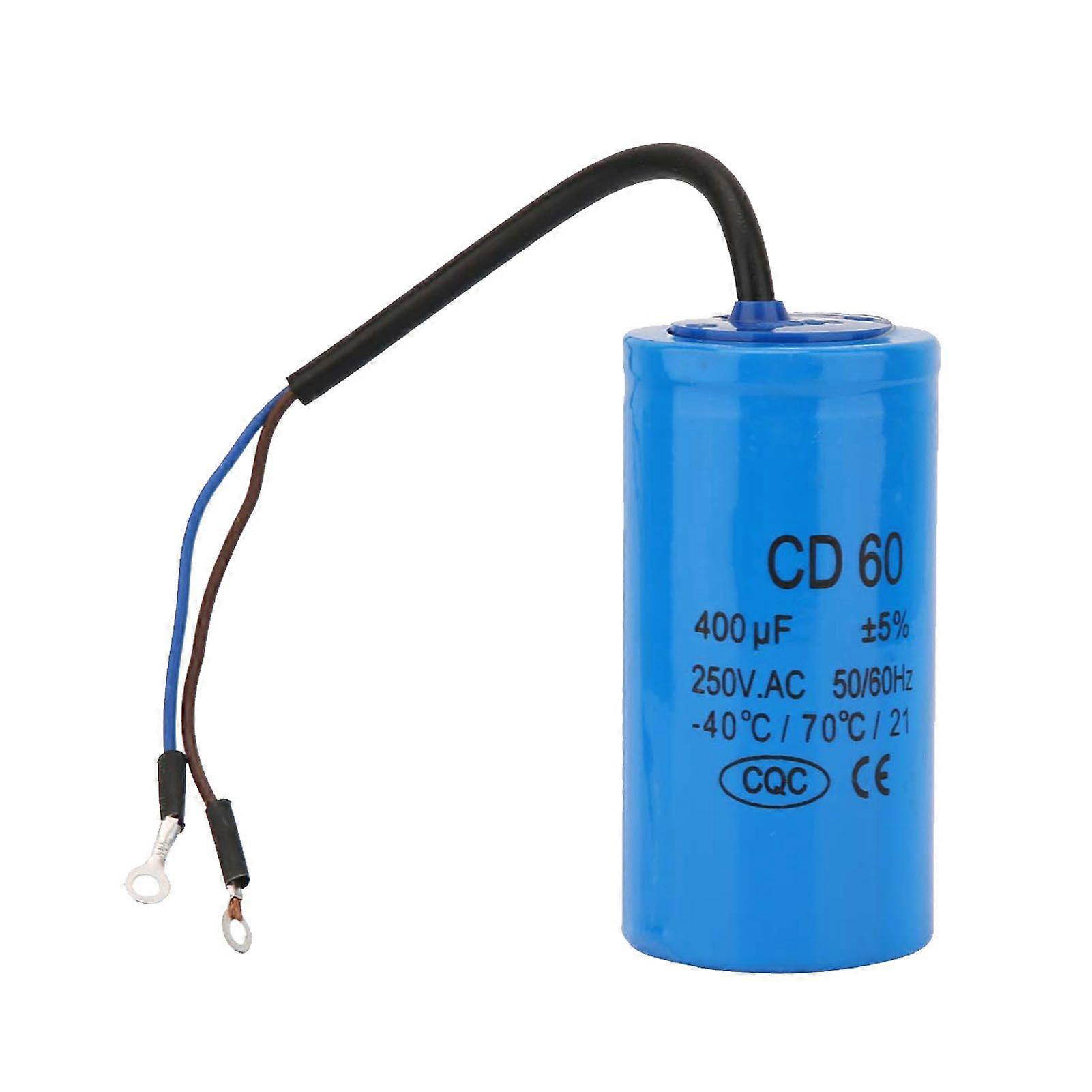 Capacitor de partida CD60 250V 400uf de alta qualidade