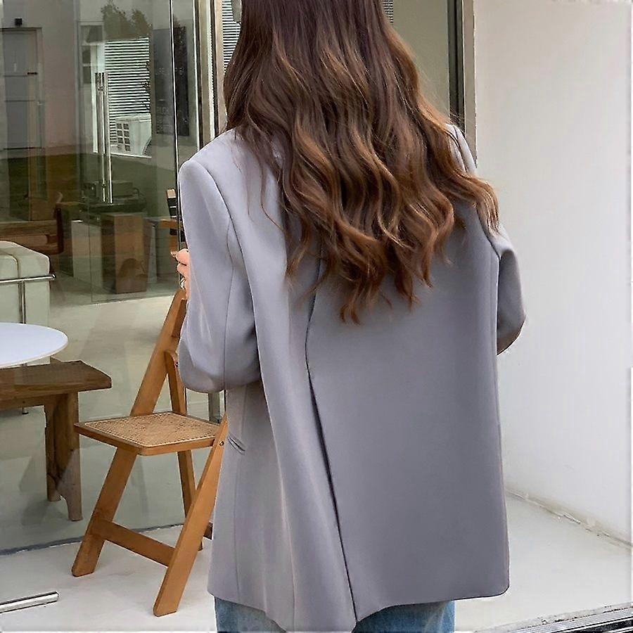 Fashionable Split-Back Design Women's Spring and Autumn Suit Jacket