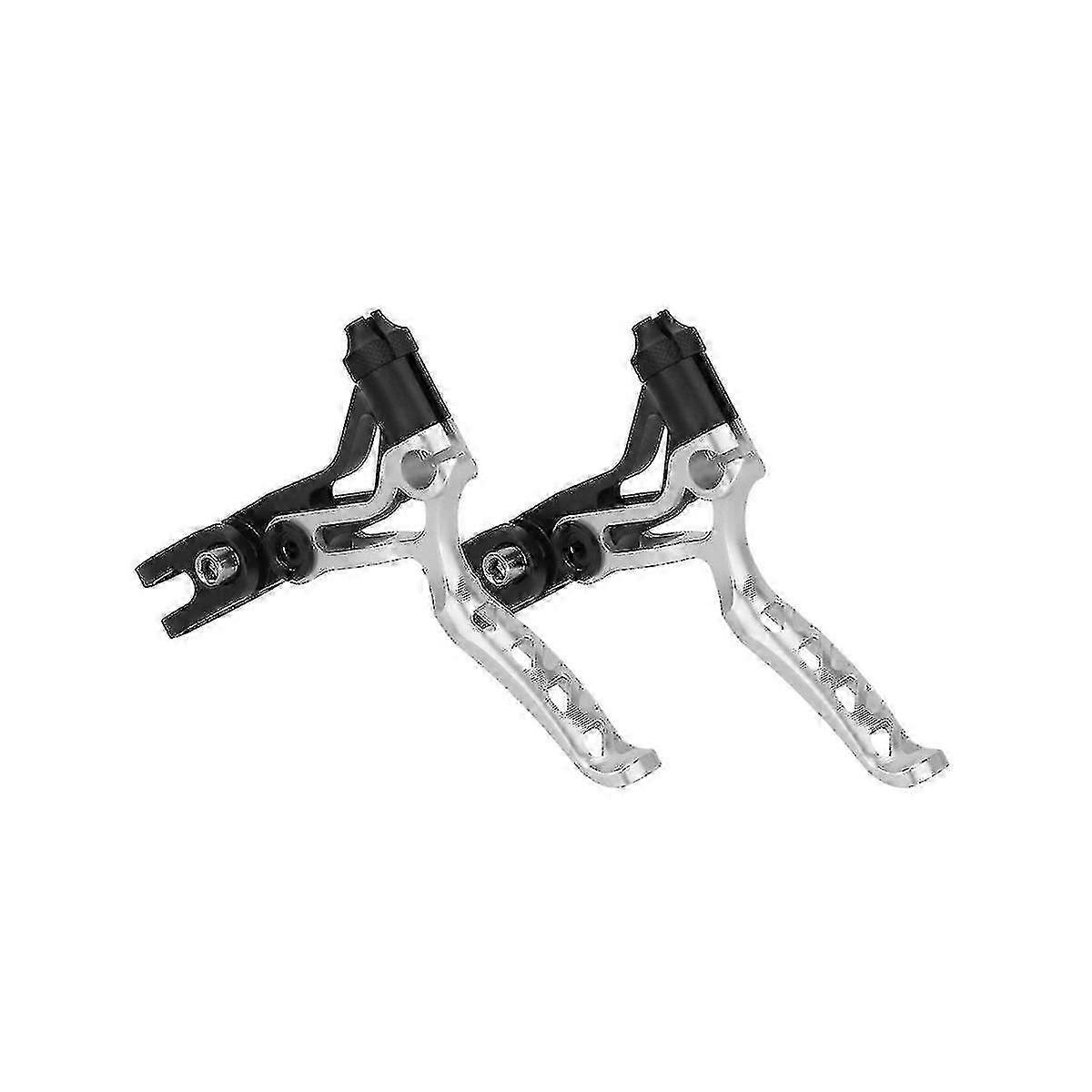 Compact Folding Bike Brake Handle V Brake Small Cloth Mod Silver