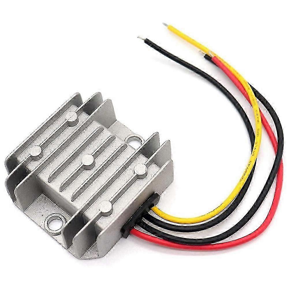 Convertitore da 24 V a 12 V CC Regolatore di tensione impermeabile da 5 A 60 W con alloggiamento in alluminio