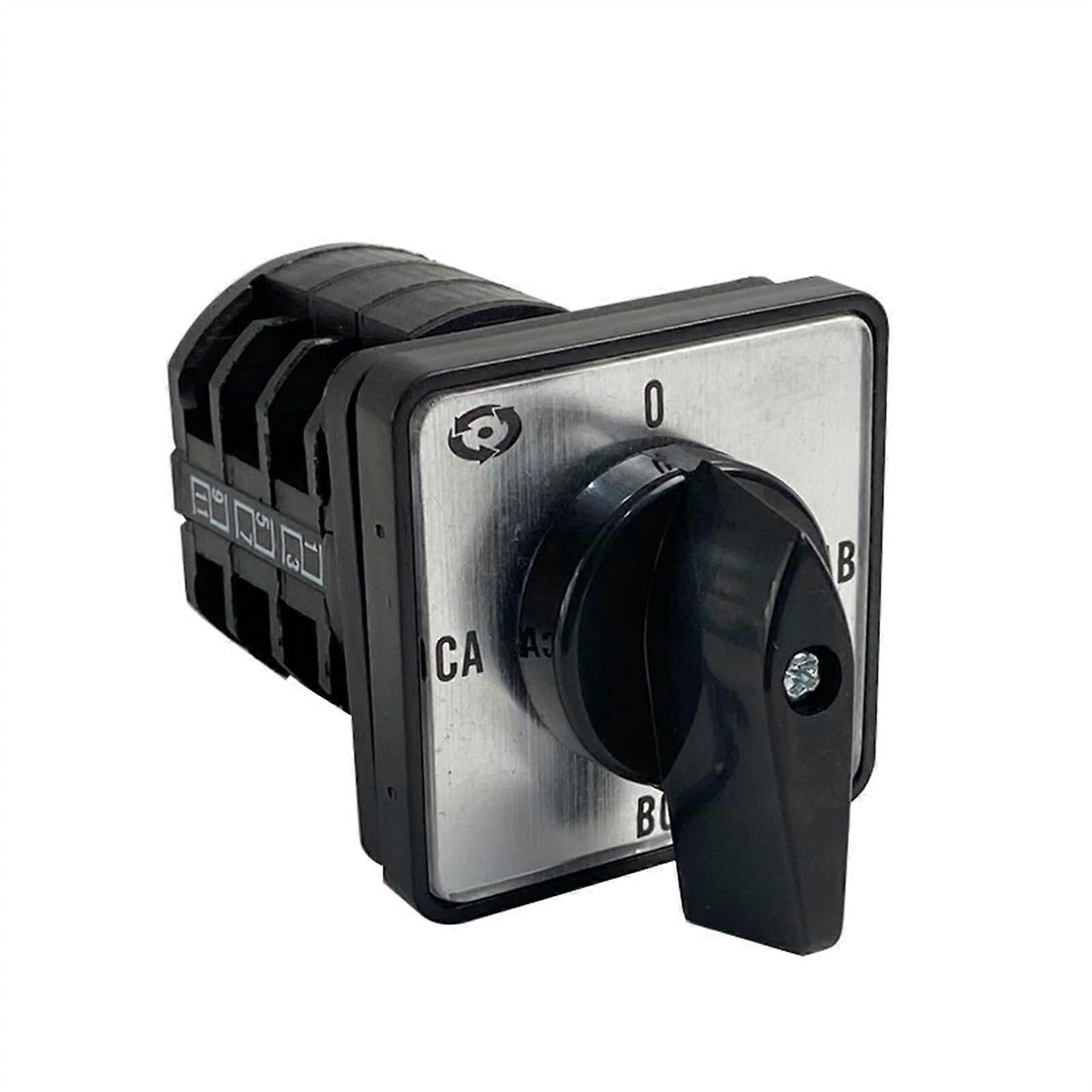 LW810YH3/3 voltage conversion switch 3 gears 3 sections 10A Silver rotary switch