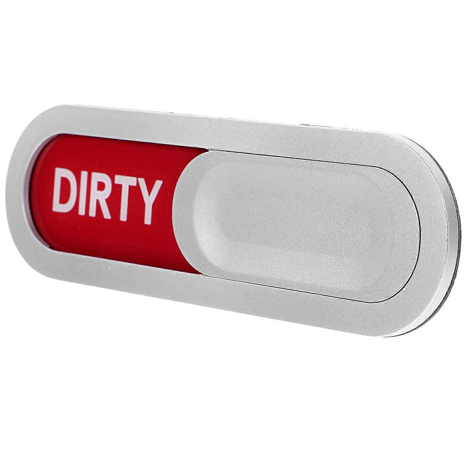 Dishwasher Magnet Clean Dirty Indicator Easy Read Non Scratch Magnetic Sign for Home Organization Cleanliness