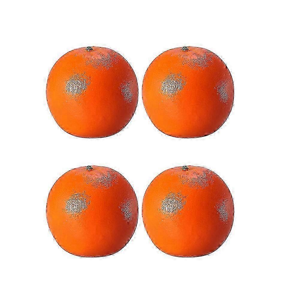 4Pcs Simulation Fruit Decorations Made of Plastic, Perfect for Parties and Events, Ideal for Displaying Fake Fruits