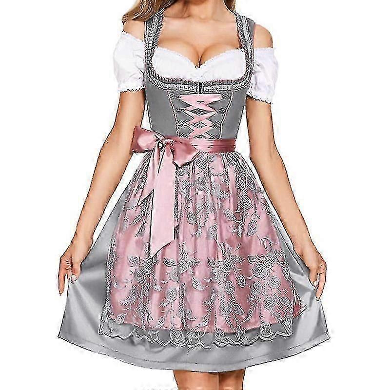 女性のオクトーバーフェストダーンドルコスチュームカーニバルのための伝統的なドイツのドレス