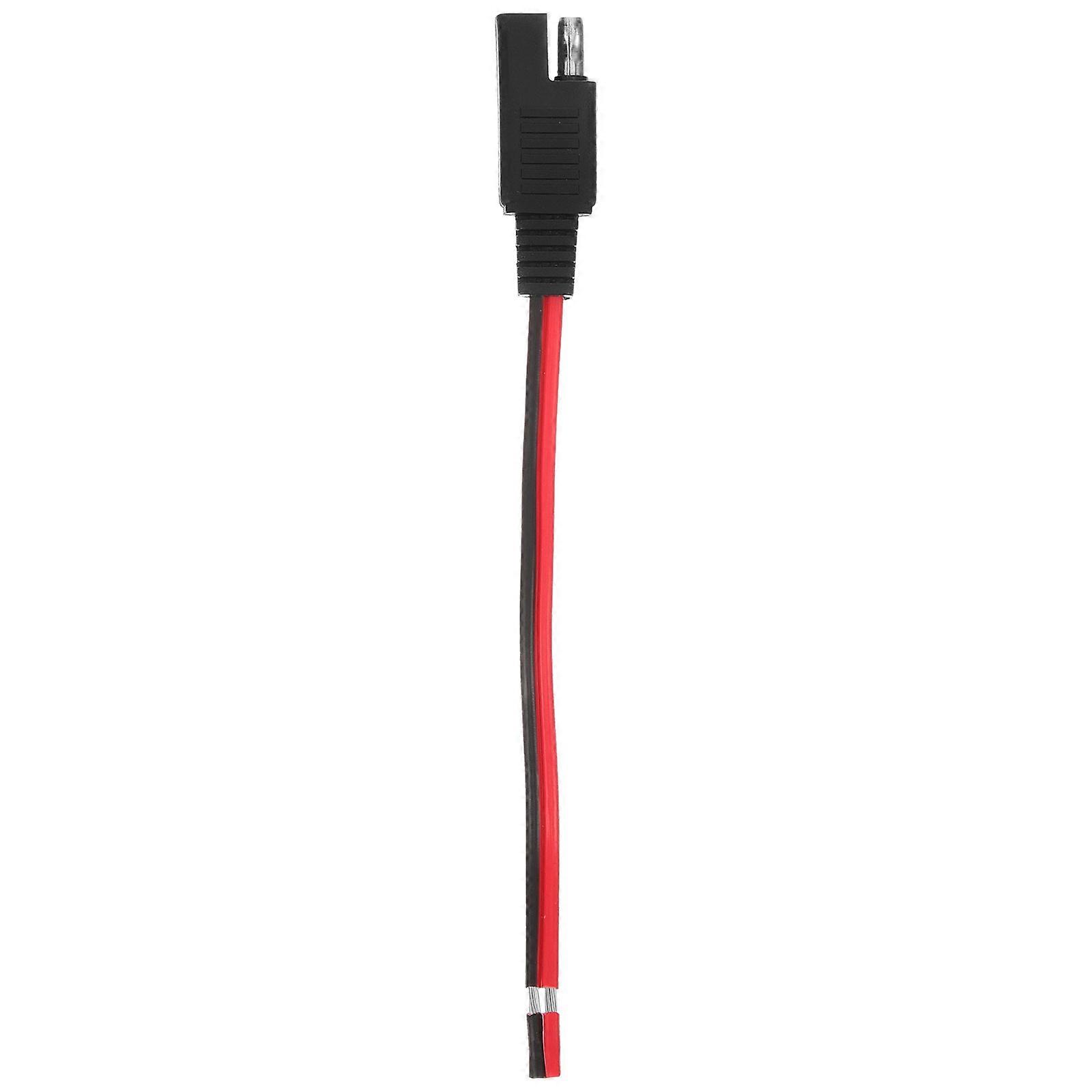 Sae Extension Cable Solar Photovoltaic Power Wire Female Battery Plug Automotive Connector Diy Battery Solar Panel Applications