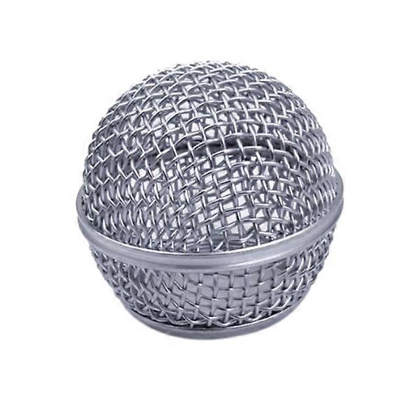 Mic Grille Replacement Mesh Ball Head for Microphone Rust Resistant Inner Diameter 3.1cm 1Pcs