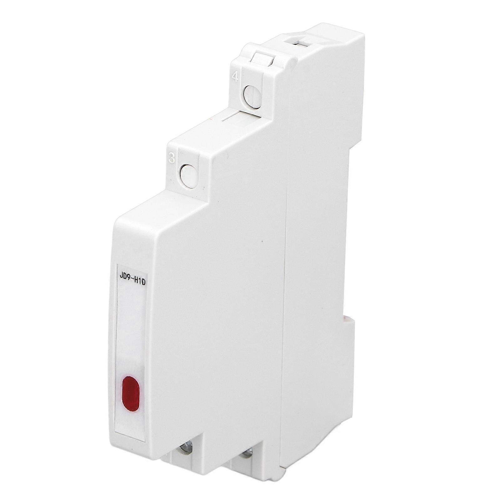 Din Rail Indicator Light LED AC DC 230V Modular Mount JD9‑H1D for Telecommunications Electrical Lines