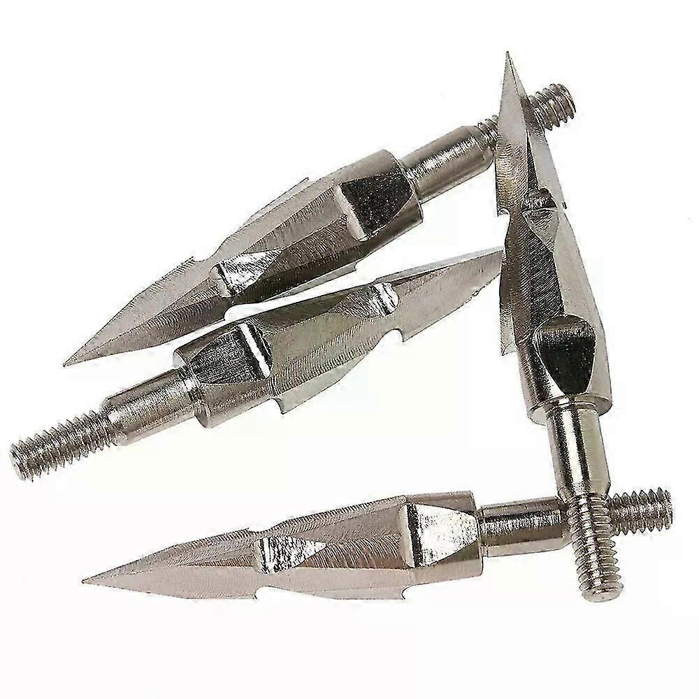 6/12/24PCS 150 Grain Broadhead Pfeilspitzen 2 Klingen Jagd Pfeilspitzen für Compoundbogen und Armbrustschießen