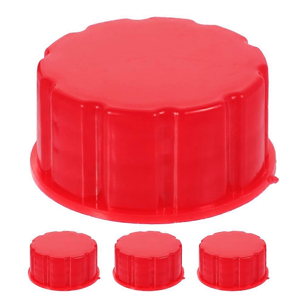 4pcs Solid Can Cap Coarse Thread Replacement Lid Prevents Fuel Leaks Ensures Vehicle Safety