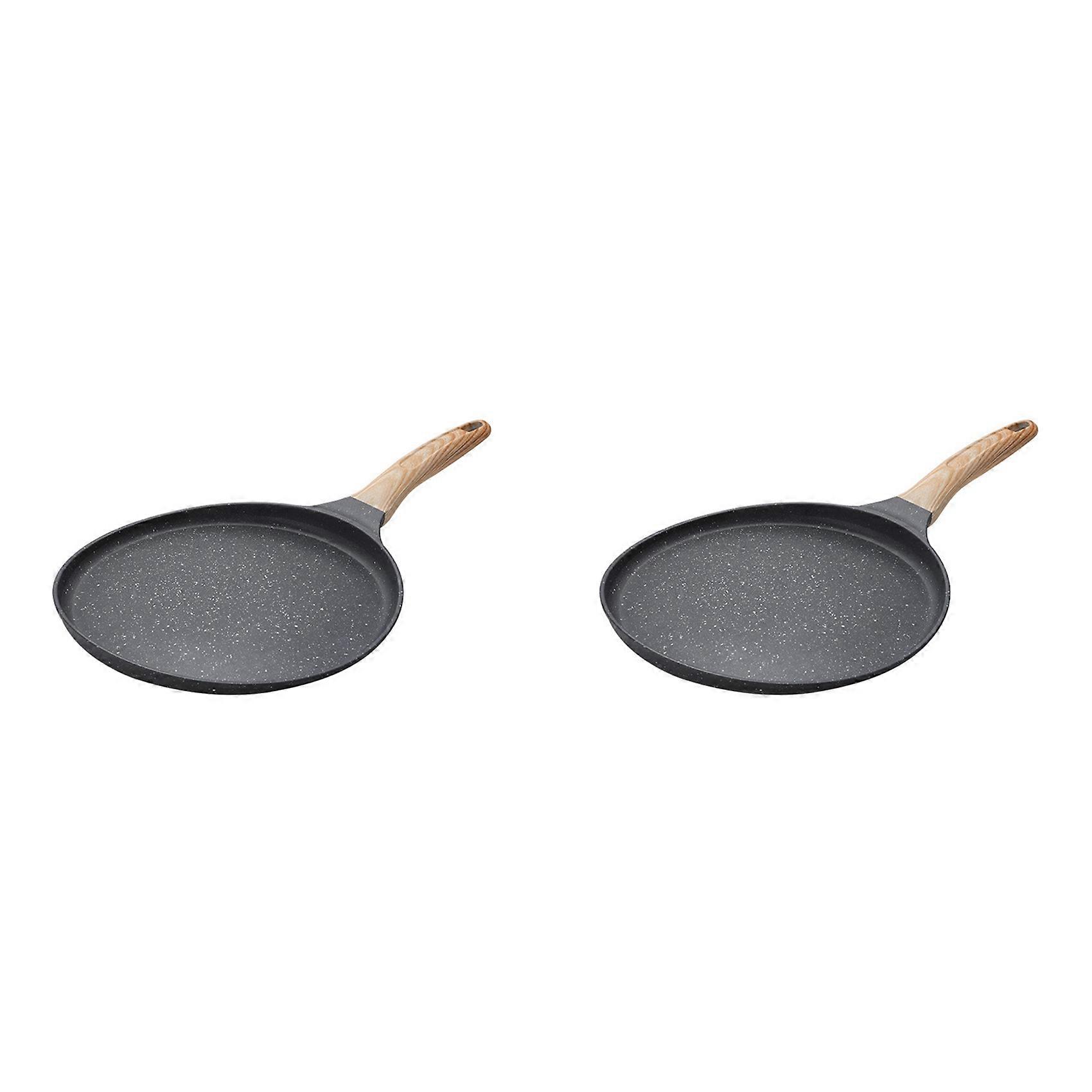 Non Stick Crepe Pan for Cooking, Flat Skillet for Tortillas, Omelette