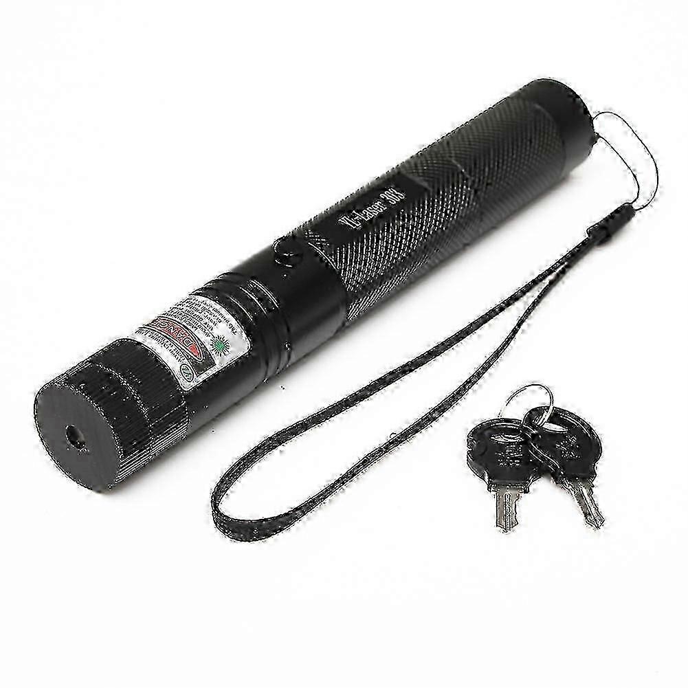 High Quality Adjustable Laser Light Flashlight Power Saving Green Laser Safety Command Pen Light