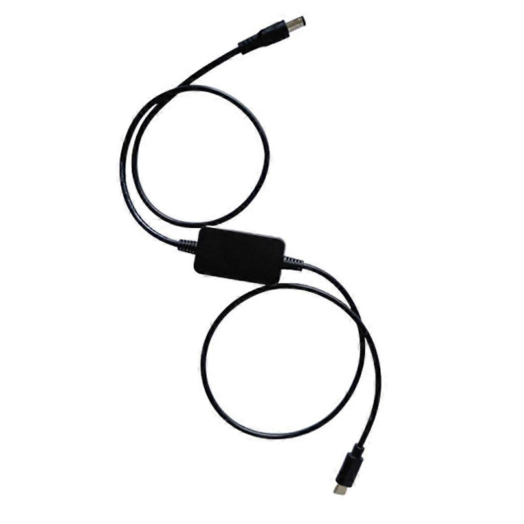 USB C 5V To 12V Converter Cord With 5.5x2.1mm Output Step Up Connector Cable