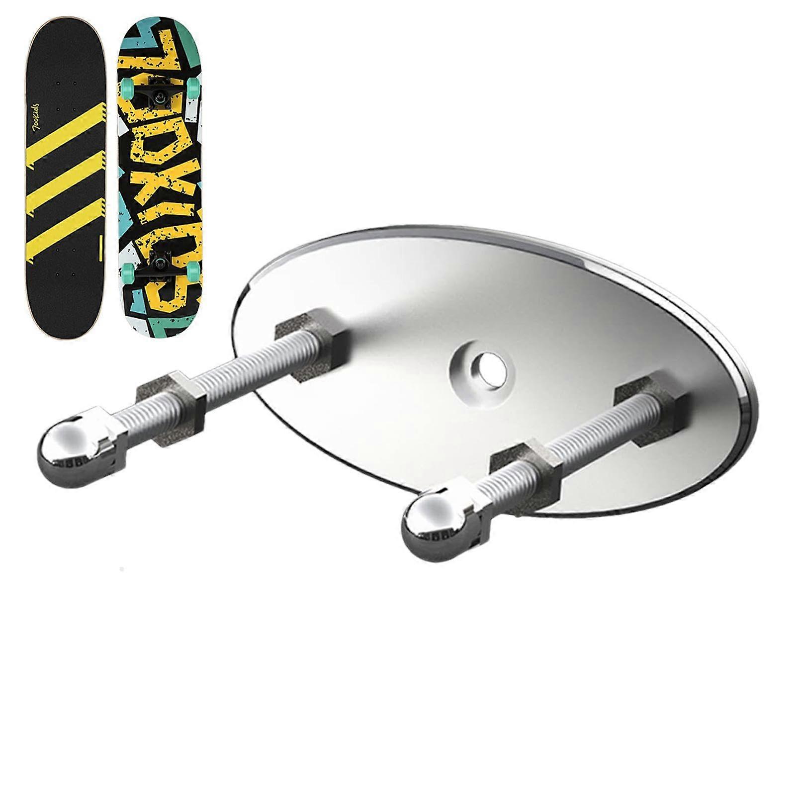 Skateboard Display Deck, Metal Wall Mounted Hanger, Horizontal and Vertical Placement, Balcony Storage Organizer