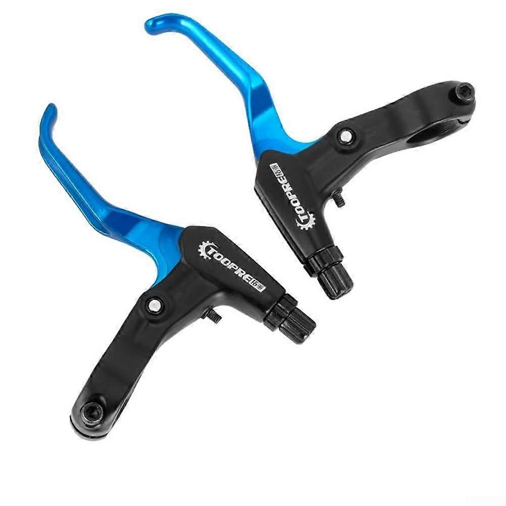 Vbrake disc brake lever fine adjustment for optimal performance on bicycles (blue)