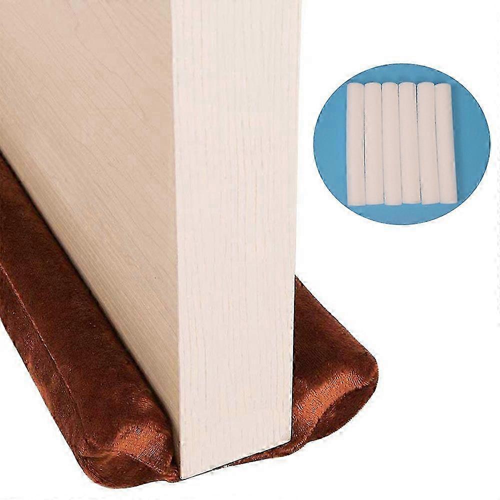 Type B 80-93cm Sound Insulation Door Seal Strip EPE Foam Door Groove Gap Filler Tape