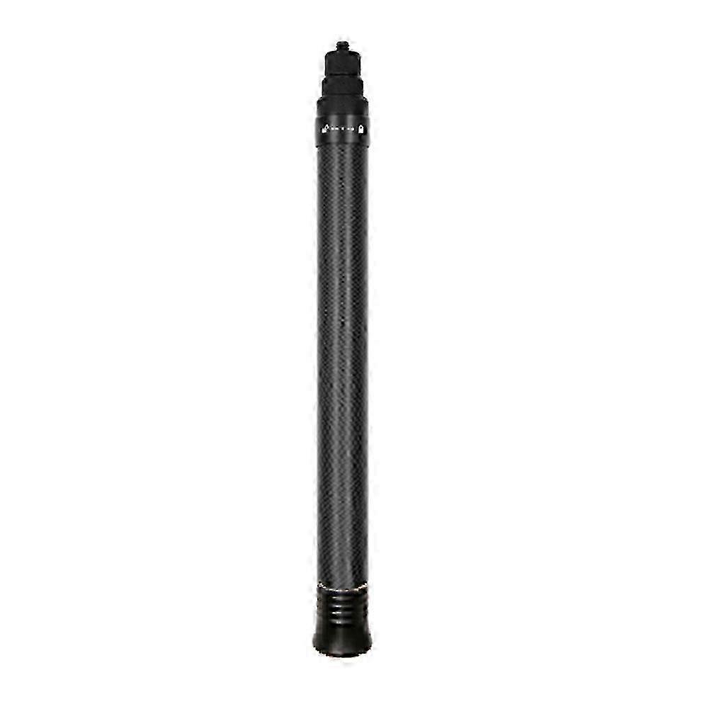 Ultra-Long Carbon Fiber Invisible Selfie Stick Adjustable Extension Rod compatible with X2 / ONE R / Selfie Stick--black
