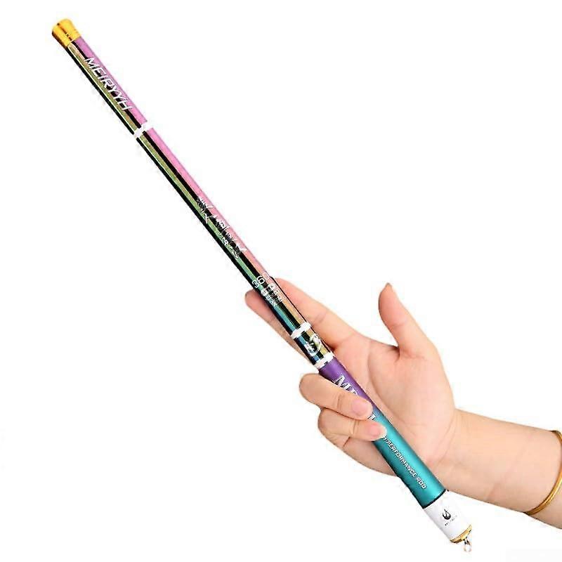 Ultra Short Pocket Fishing Rod Stream Hand Rod Ultra Short Section Hand Rod for a Variety of Waters 1.8 m