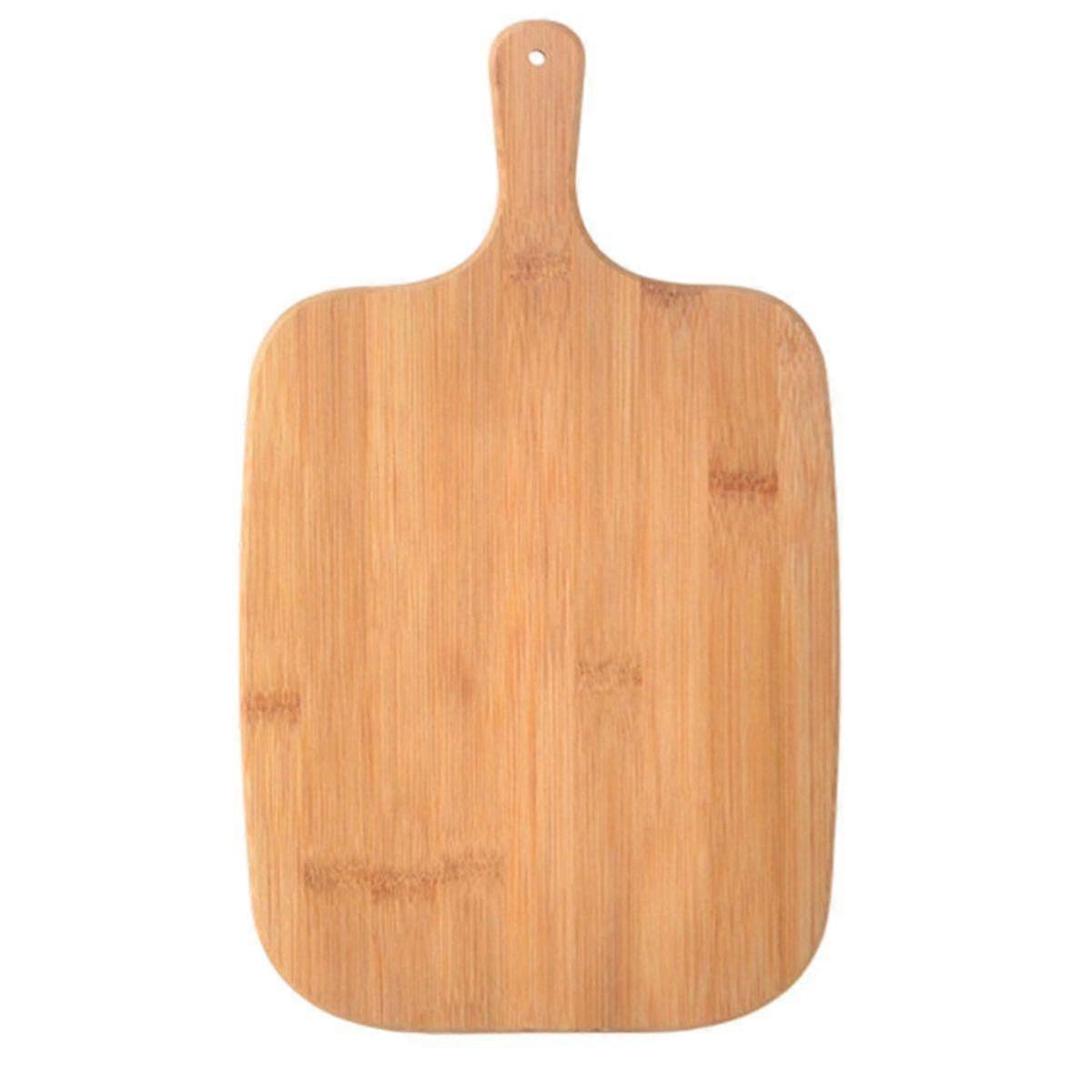 Solid Wood Chopping Board for Pizza and Fruit with Handle