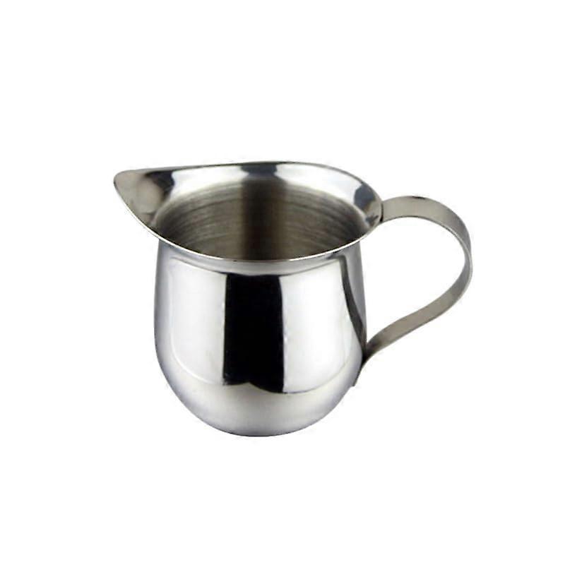 Stainless steel milk frothing pitcher, nonstick coated, for espresso, coffee, barista, latte, cappuccino, cream, frothing pitcher (A85 ml) A85 G