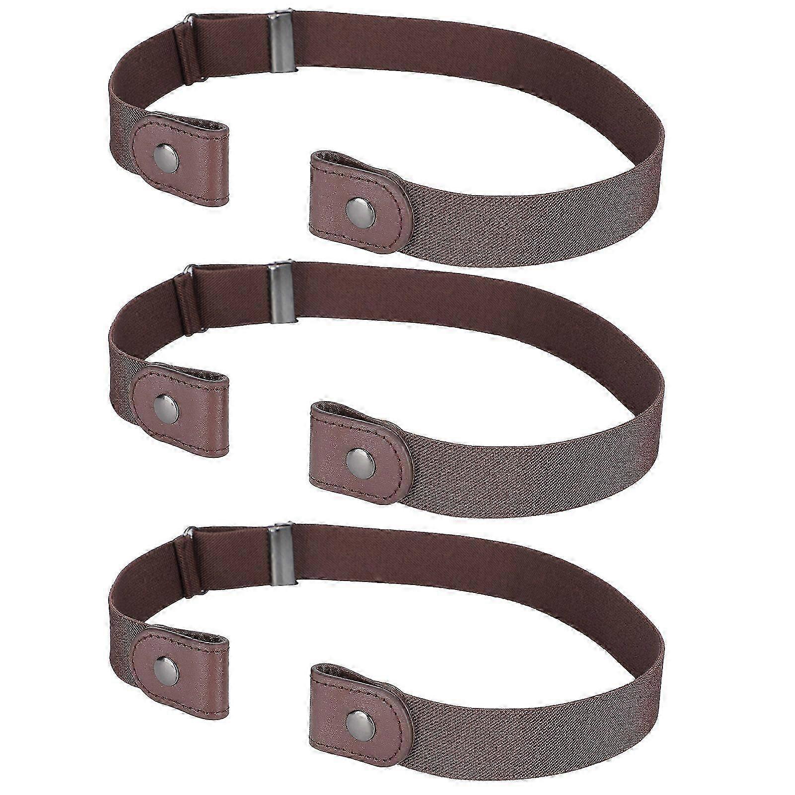 2025 Latest Model 3 Set Elastic Belt Fashion Stretch with Buckle Clothing
