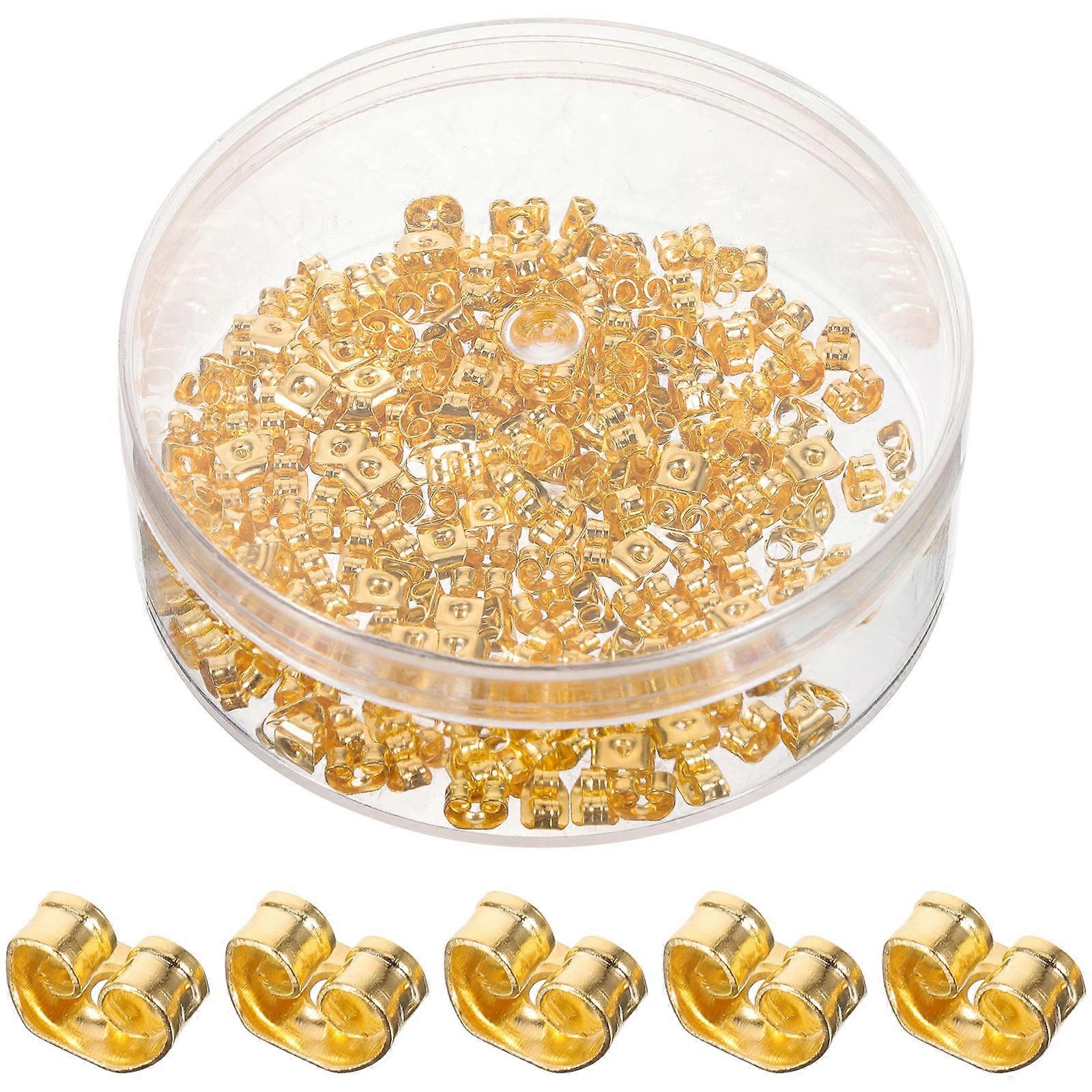 Comfortable Fit Earring Backs Metal Earring Parts For Women Daily Use And Diy Projects 400Pcs