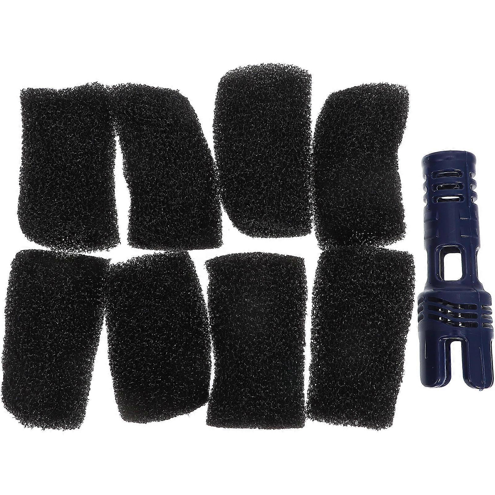 Tail Sponge Pool Cleaner Debris Removal Swimming Pool Accessories PP 2.8×2.8×1.4in 1Set