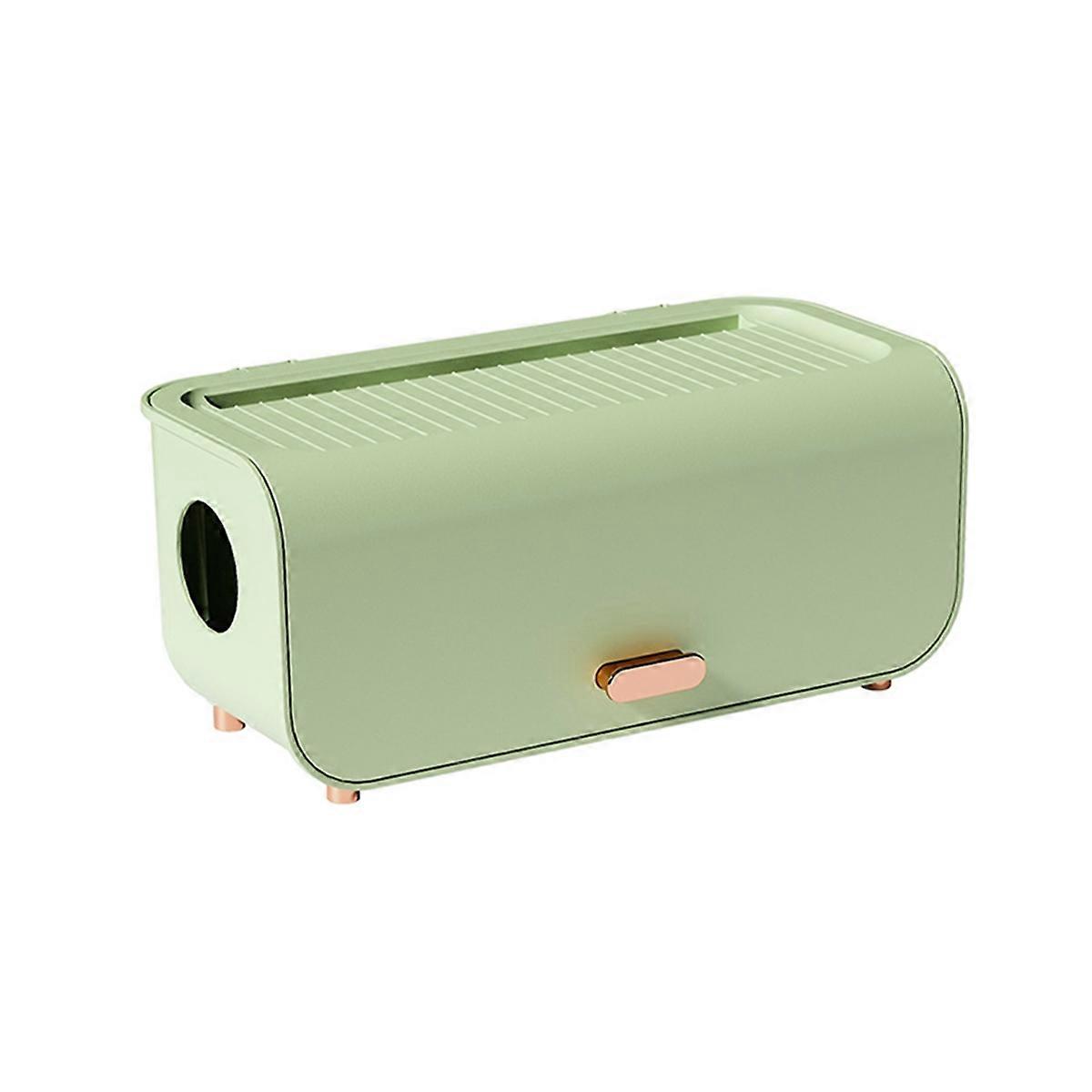 Desktop Cable Storage Box Power Line Storage Case Dustproof Waterproof Charger Socket Organizer Cab