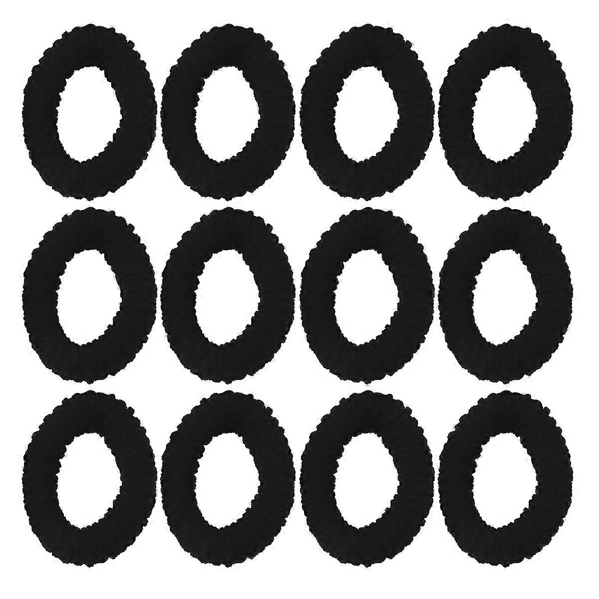 20pcs High Elastic Hair Ties for Women – Durable Black Ponytail Holders for Everyday Style and Effortless Outfit Matching