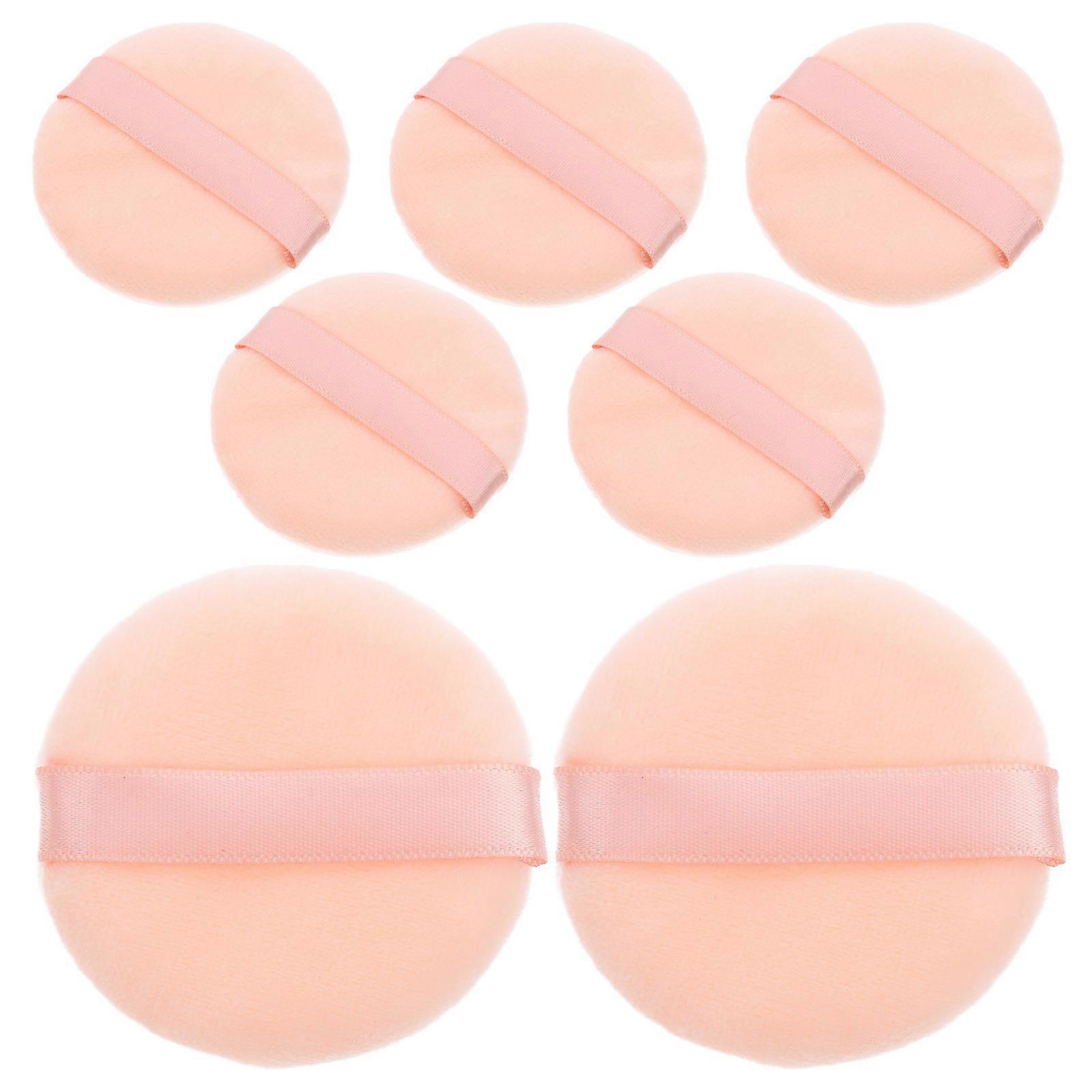 Here's a polished and professional product description for your **7pcs Double Sided Wet and Dry Foundation Powder Sponges**:
### **7pcs Double
