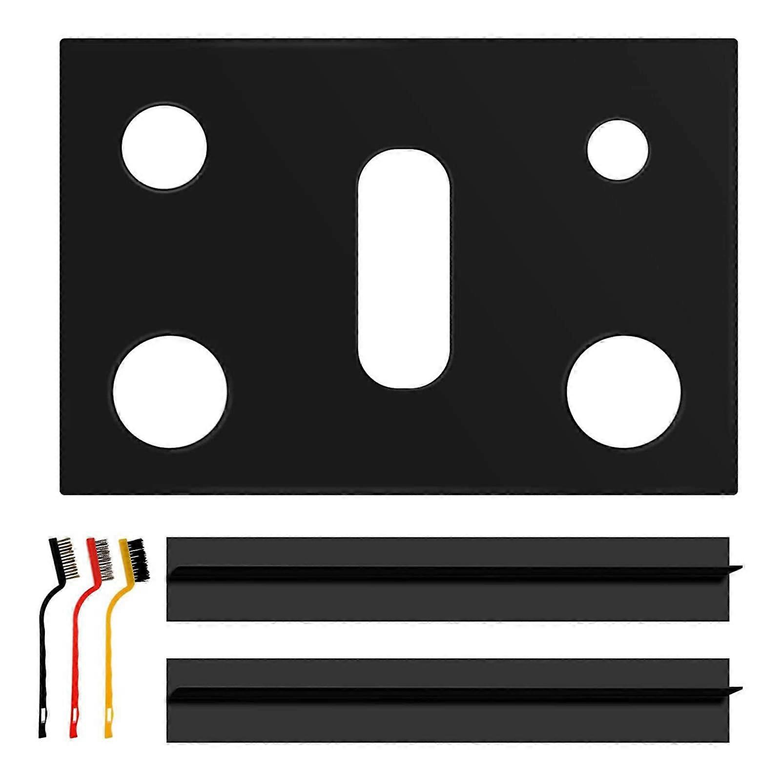 Reusable Gas Stove Burner Covers Matte Finish, Oven Liner, Protective Shields for Burners, Compatible with Most Stoves