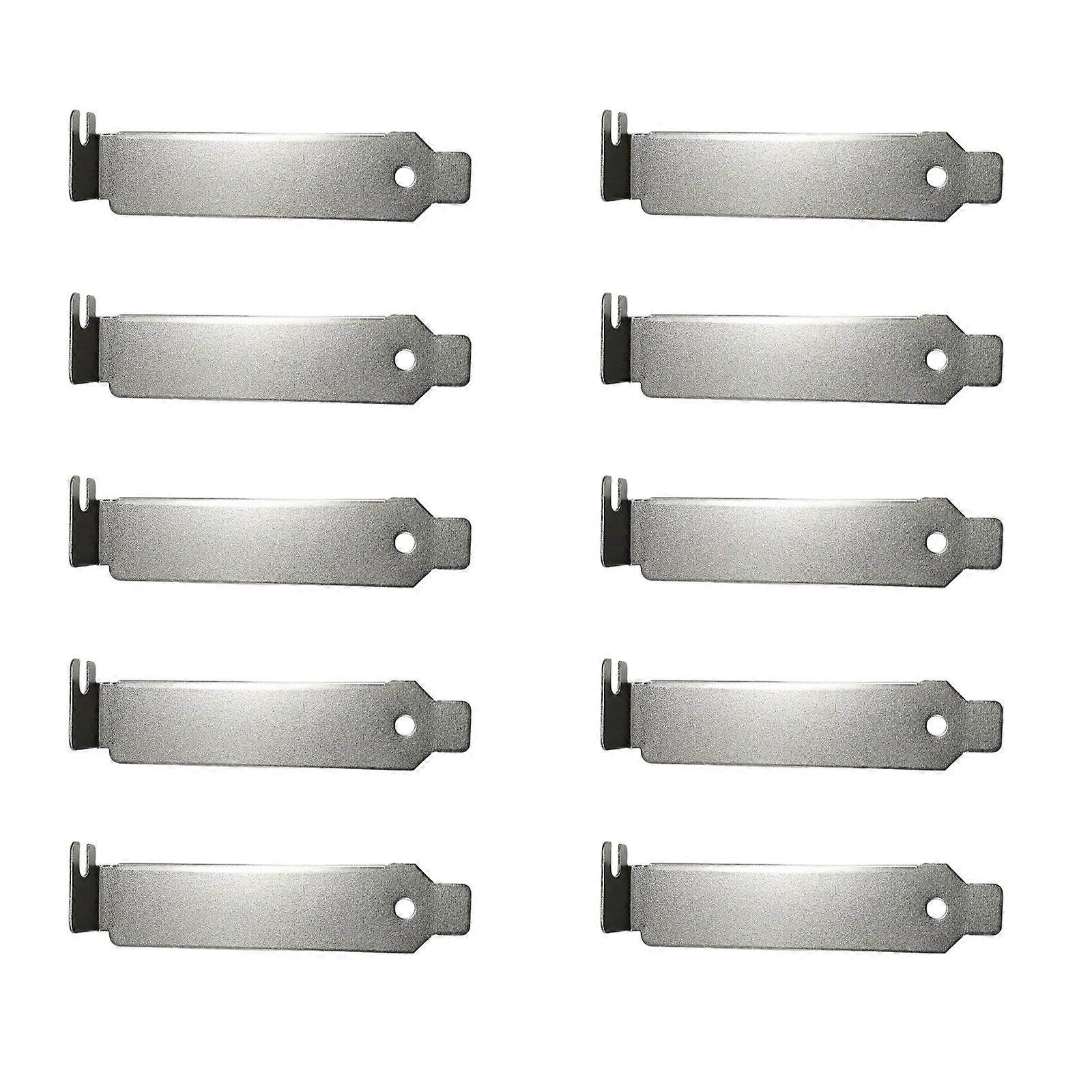 PCI Slot Cover PC Computer Case Dust Filter Blanking Board Low Profile Bracket Filler Maintenance Low Profile for PC Multicolor