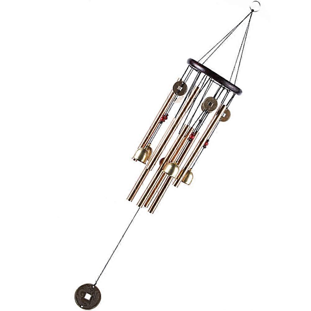 Here's a refined and engaging product description based on your input:

 

**1 Pc Double Layer Wind Chime with Aluminum Tubes – Hanging Decor for