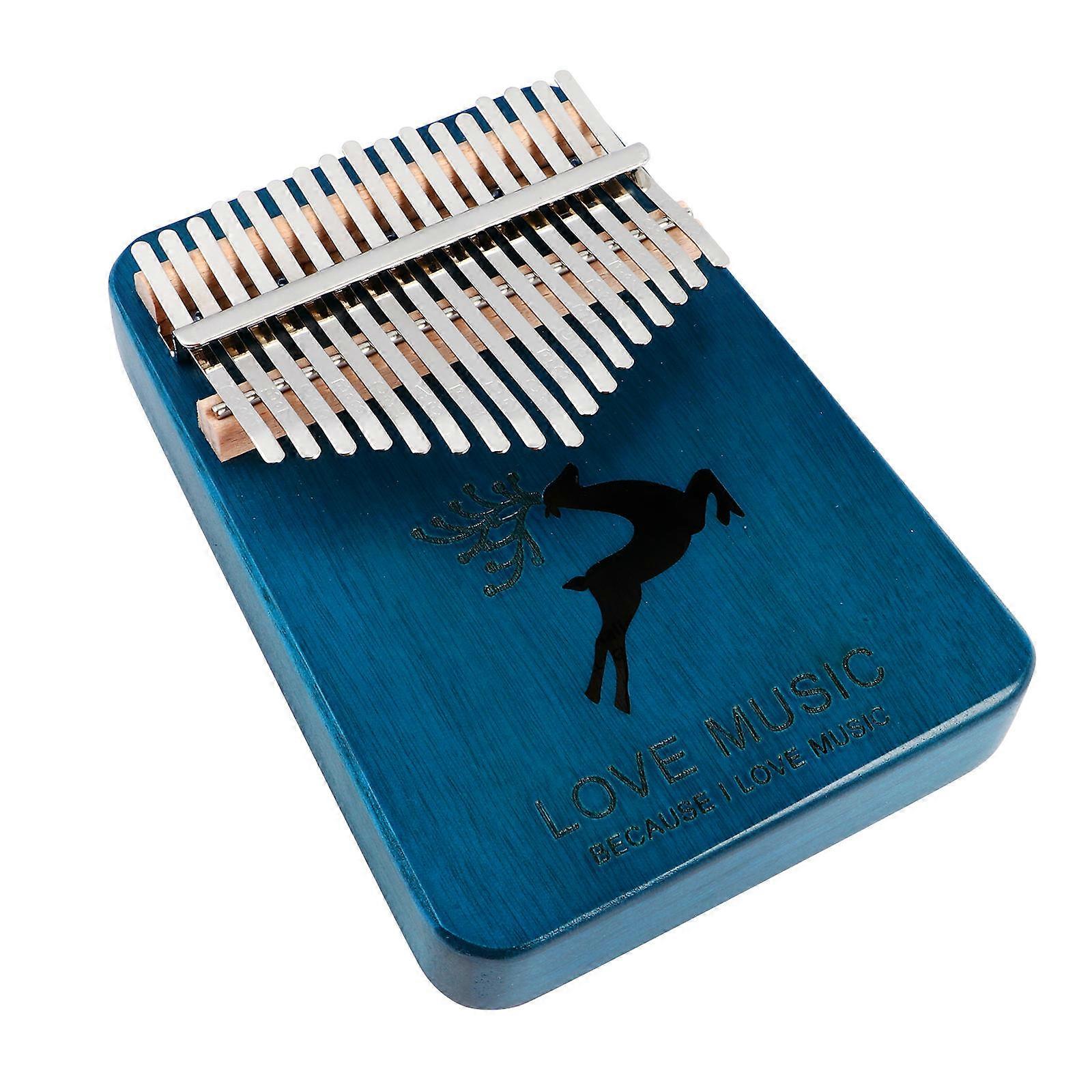 1 Set Thumb Piano Kalimba Musical Instrument for Beginners – Portable Resonant Sound Design for Music Lovers
