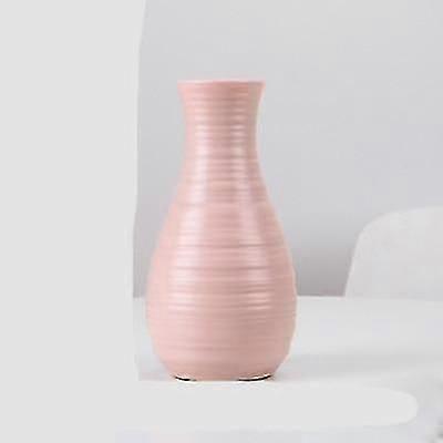 1 A Beautiful Plastic Flower Vase Imitation Ceramic Flowerholder