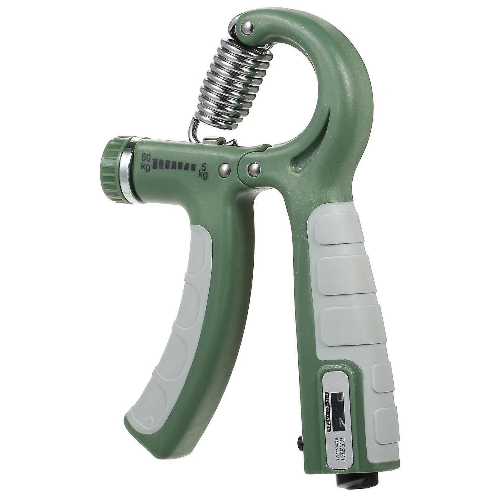Hand Grip Strengthener with Counter 5-60kg Adjustable Resistance Fitness Hand Exerciser for Muscle Building Wrist Training