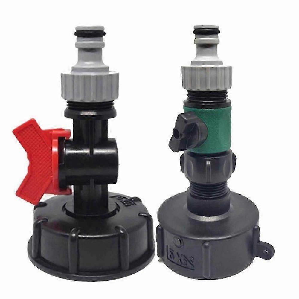 IBC Tank Adapter 3/4  Thread Connector Replacement Valve Fitting Garden Hose Quick Valve Connector Fitting