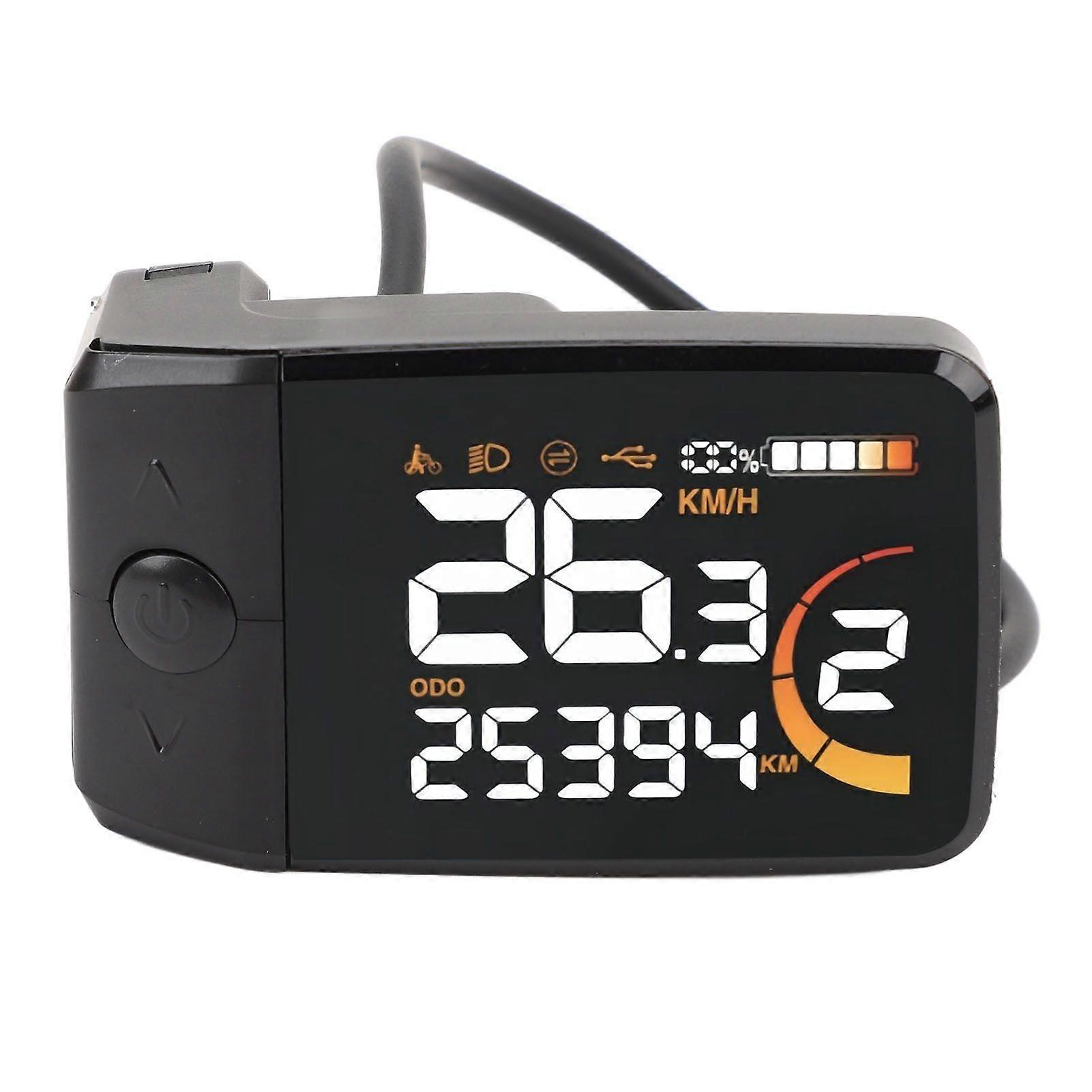Cycling Display Meter for G320 G340 Mileage Gear Speed Indicator Lights Display Color Screen Instrument DC48V