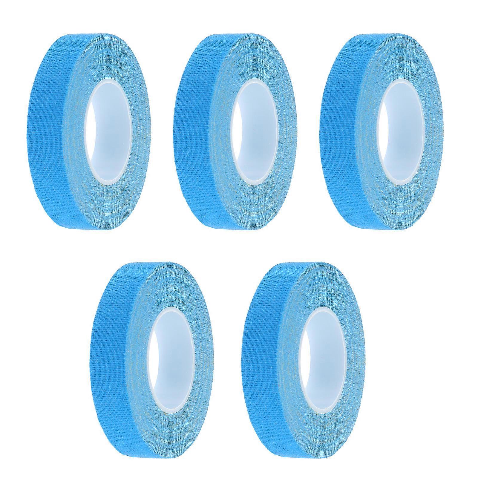Breathable Tapes 5Pcs Designed For Guzheng Enthusiasts Sky-Blue Color Anti-Allergic Support For Examinations