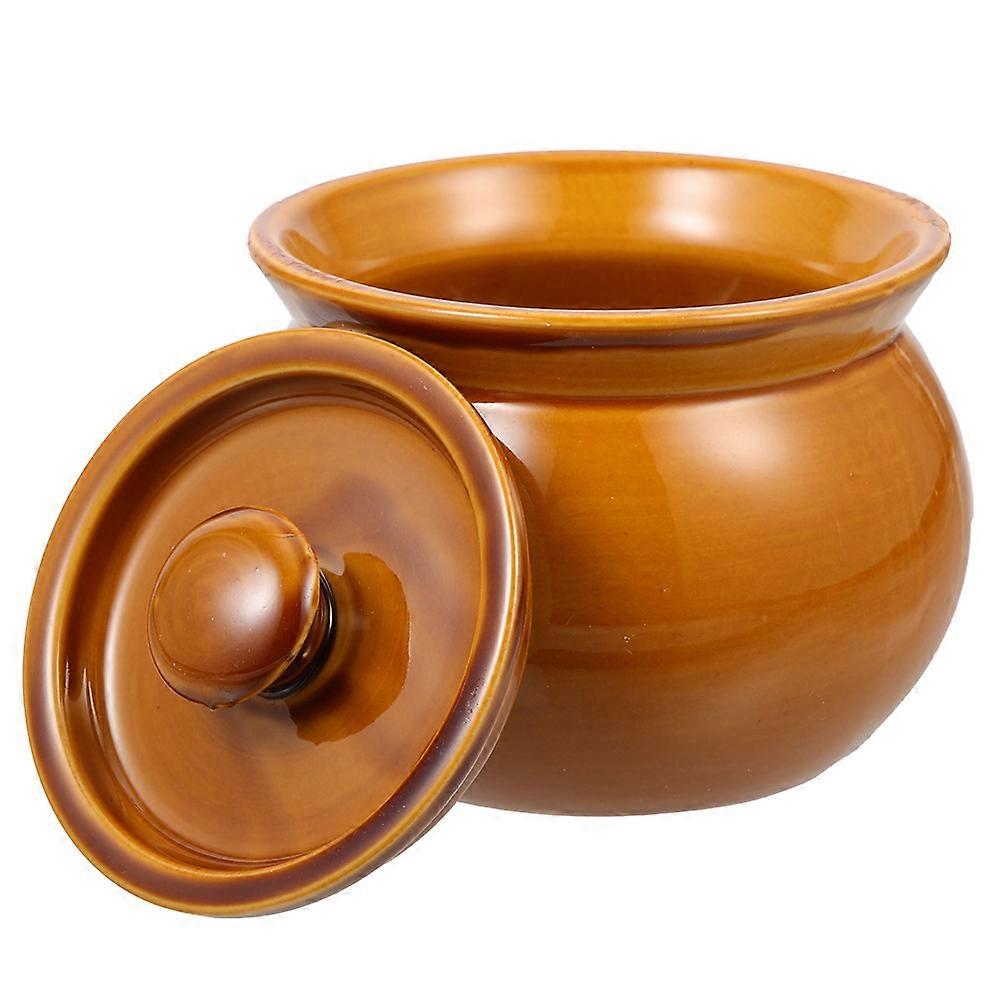 Ceramic Stewing Pot Household Soup Stew Pot Soup Pot Home Kitchen Supply