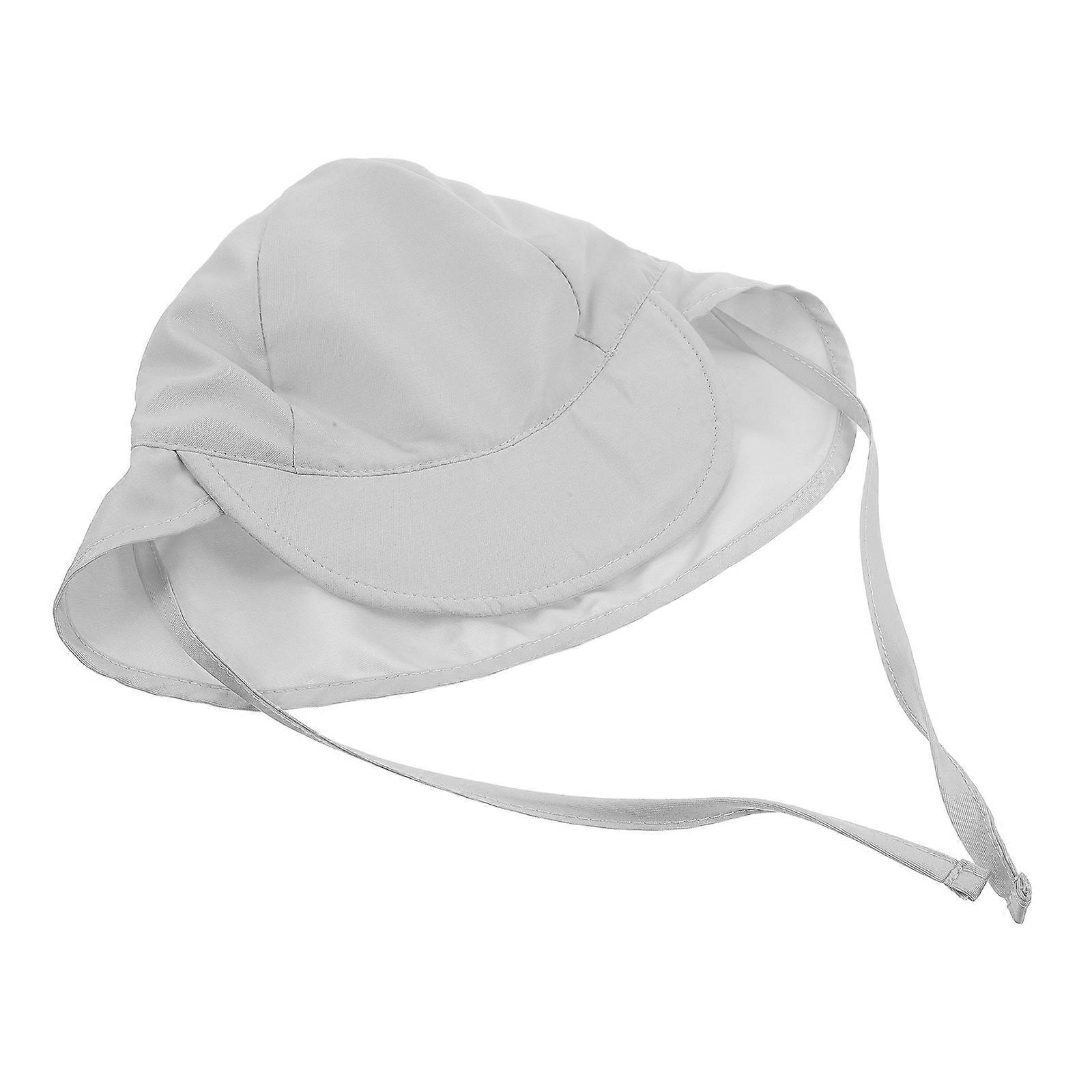 Bucket Hats For Kids Stylish Cute Sun Hat Childrens Bucket Hat Grey Color Wide Brim Design 1Pack