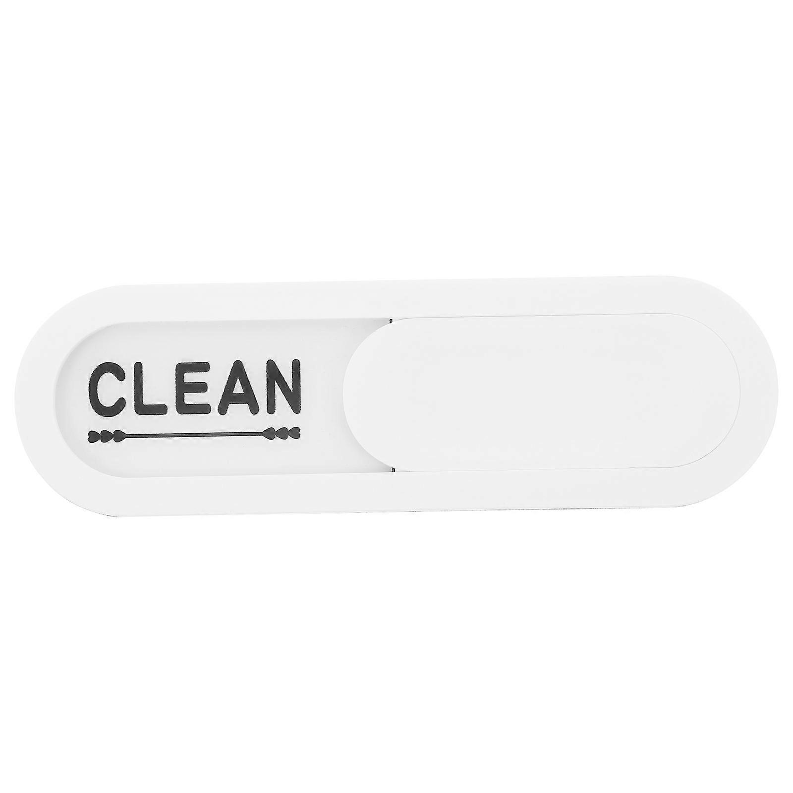 Magnetic Cleaning Tip Indicator for Dishwasher Easy Flip & Visibility Sign for Home Kitchen Use