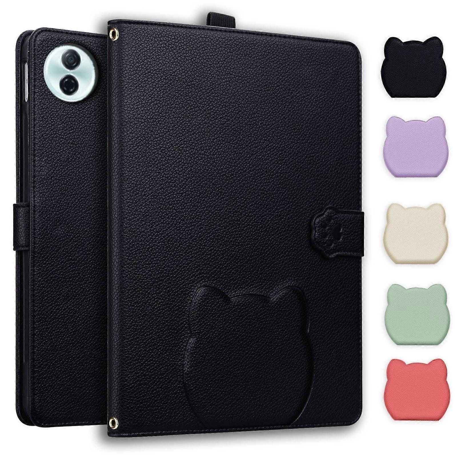 Cat Litchi Leather Case For Honor Pad 10 12.1
