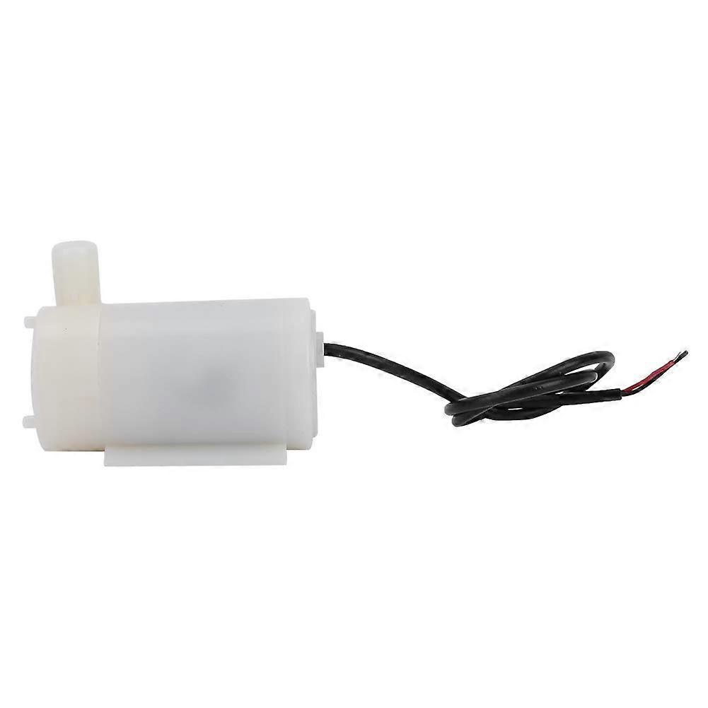 USB connection, micro submersible water pump, plastic, quality motor, small size, works underwater.